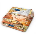 thumbnail image 2 of Phineas And Ferb Blanket Soft Cozy Flannel Warm Throw Blanket Unique Gifts Room Decor Blanket 50"x40", 2 of 9