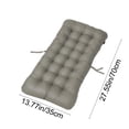thumbnail image 4 of High Back Patio Chair Cushions, Thick Padded Recliner Cushion, Indoor Outdoor Chair Seat, Cushion Tufted Waterproof Patio Rocking Chair Pads Replacement for Rocking Chairs, Swing Benches, and Sofas, 4 of 8