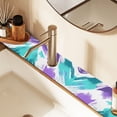 thumbnail image 2 of Yayeee Faucet Mat for Kitchen Sink 30" Diatomite Long Splash Guard Pad, Green Drawing, 2 Pack, 2 of 7
