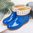 thumbnail image 2 of Botas de lluvia para mujer,Botas de lluvia para mujer Botas de lluvia de moda Botas de lluvia para mujer Operación suave, 2 of 5