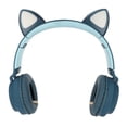 thumbnail image 4 of Auriculares para juegos con orejas de gato,Auriculares para juegos con orejas de gato Lindos auriculares con orejas de gato Juego sobre auriculares Meticulosamente diseñados, 4 of 9