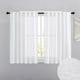 thumbnail image 1 of Cortinas RYB HOME de lino texturizado semitransparente, 132 x 114 cm, color blanco, 1 of 6