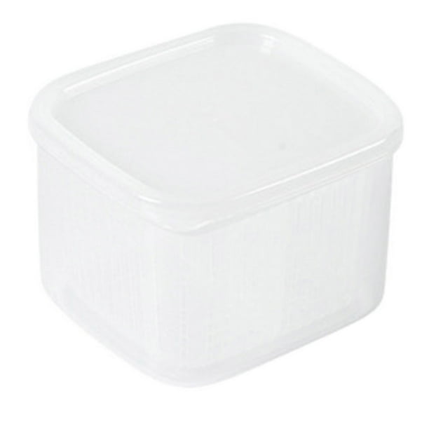 Caja de Conservación para Refrigerador, Caja de Almacenamiento de Guarniciones, Caja Sellada para Cocina, Caja de Congelador, Caja de Ingredientes, Caja de Almacenamiento