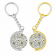 thumbnail image 1 of Animal frutas Carnaval negro blanco Anillo de oro de metal llavero llavero, 1 of 4