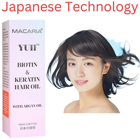 YUII Biotin & Keratin Hair Oil for Hair Loss Control | biotin hair growth | biotin hair oil|biotin oil for hair growth |super blend biotin oil | biotin oil for hair thanks