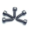 thumbnail image 2 of 50 Uds M4 12mm aleación de acero Allen cabeza hueca hexagonal tornillos autorroscantes, 2 of 4
