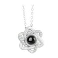 thumbnail image 2 of Picture Necklace Personalized Photo Projection Necklace Memorial Valentine's Day Birthday Gifts for Wife Girlfriend, 2 of 8