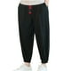 thumbnail image 2 of Pantalones largos de verano para hombre, leggings casuales de algodón y lino para exteriores, pantalones para hombre, 2 of 5
