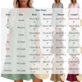 thumbnail image 3 of QUNYINEY Short Sleeve Summer Womens Dresses Midi Casual Faux Cotton Linen A Line Dress V Neck with Pockets Solid Loose Fit Vacation Dresses, 3 of 6