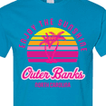 thumbnail image 4 of Inktastic Summer Enjoy the Sunshine Outer Banks North Carolina in Pink T-Shirt, 4 of 5