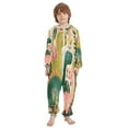 thumbnail image 2 of Vzayyk 4T-14Y Size Aviliable Cozy One-Piece Footless Sleeper Pajama Hand-drawn Dinosaurs Patterns, 2 of 8