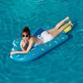 thumbnail image 2 of JShteea Colchones Aire Piscina Flotante Inflable Helado (azul), 2 of 7