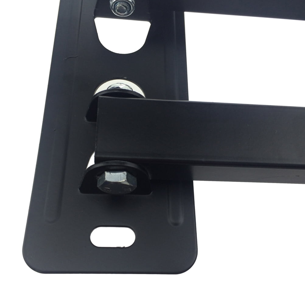 OUNONA Universal Articulating TV Wall Mount for 14-42 Inch Flat Panel TVs Black Color Iron Material