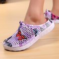 thumbnail image 6 of Women's Garden Clogs Shoes Casual Slipper Beach Sandals Anti- Pool Water Shoes Home Slippers Summer Footwear, 6 of 13
