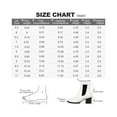 thumbnail image 6 of Pennysue Women Chelsea Boots White Female Chunky Heel Ankle Booties 6.5M, 6 of 7