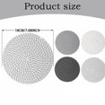 thumbnail image 3 of Clearance Promotion 7 Inch Trivets for Hot Dishes Hot Pads for Kitchen Trivets for Hot Pots and Pans 6 Pack Heat Large for Kitchen Pot Holders for Kitchen Kitchen Decor for Table, 3 of 9