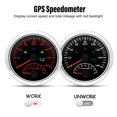 thumbnail image 3 of GPS Compteur de Vitesse avec Tachymètre 8000RPM Étanche 0-160MPH Rouge Rétroéclairage pour Bateau ATV, 3 of 8