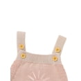 thumbnail image 3 of Qmyliery Breathable Baby Romper, Cute Sun Embroidery Knitted Suspender Jumpsuit, 3 of 8