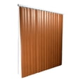 thumbnail image 4 of persiana vertical de pvc 140 x 160 cm café madera, 4 of 7