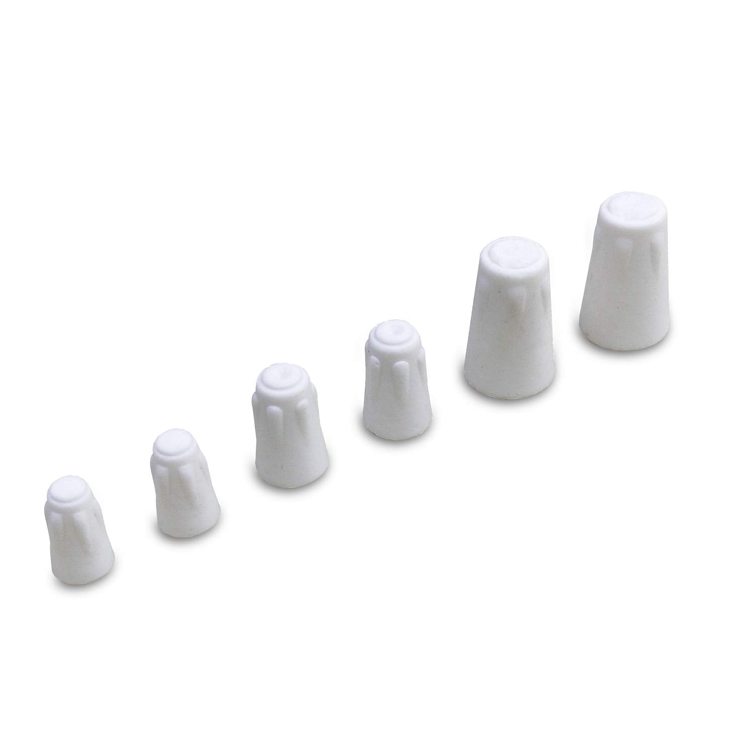 20-Pack High-Temp Screw Wire Connector, Medium Size 22-10 AWG, Ceramic Terminal (01)