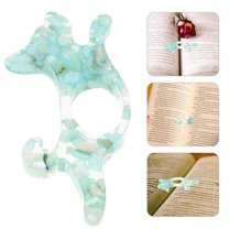 WHAMVOX Thumb Ring Page Holder Dog Shaped Bookmark Page Holder Portable Reading Aid Reading Bookmark