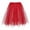 Red, variant on Cathalem Skirt for Kids Girl Sparkly Metallic Mini Skirt Princess Teen Disco Dance Pleated Skirts (Pink,One Size)