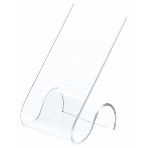 Plymor Clear Acrylic Shoe Display Rest, 3" W x 3.75" D x 4.75" H