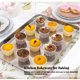 thumbnail image 4 of Matsuzay Bandeja para hornear Rejilla de enfriamiento a cuadros Chef Sartén de acero inoxidable Horno Utensilios para hornear para cocinar en la cocina, Herramientas y accesorios para hornear No.01 Matsuzay HA008810-01, 4 of 6