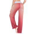 thumbnail image 5 of Small Women's Comfy Casual Pajama Pants Stretch Fabric Suitable for Yoga Pants Hippie Pants，The Best Holiday Gifts for Women Heart Shaped, 5 of 7