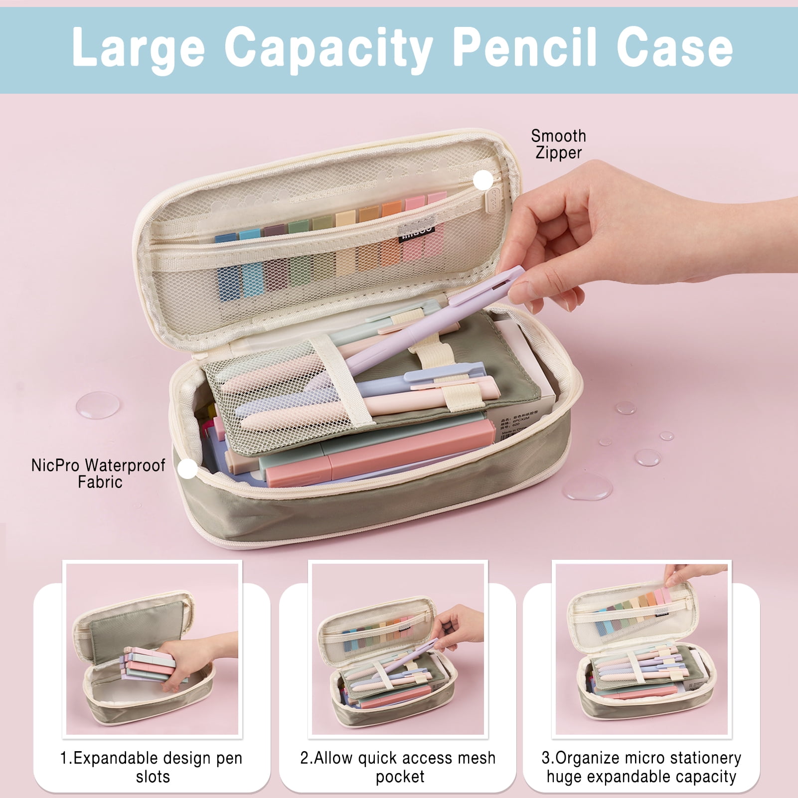 KORALAKIRI 33Pcs Bible Study Supplies, Bible Journaling Kits with Bible Case Cover, No Bleed Highlighter Pens Stationary Set for Women Gifts