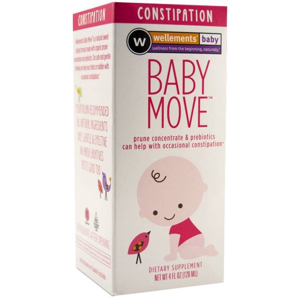 Wellements Baby Move Constipation Dietary Supplement, 4 fl oz Walmart