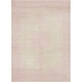 thumbnail image 1 of Unique Loom Bromley Traditional Border Rug 9' x 12' Rectangular Pink/Ivory, 1 of 2