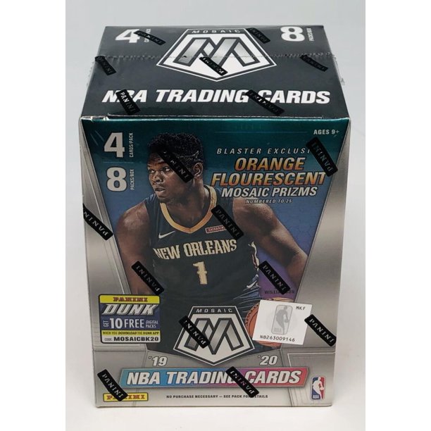 201920 NBA Panini Mosaic Basketball Trading Card Blaster