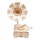 thumbnail image 4 of Modelo de ensamblaje de fonógrafo, gramófono de juguete artesanal, caja de música grabada divertida para decoración de escritorio, construcción, 4 of 9