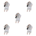 thumbnail image 1 of Jumpingount De ropa deportiva de verano con letras, jersey para niños, camiseta de manga corta, ropa de calle, gris adolescente Type2 NO2, 1 of 6