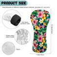 thumbnail image 6 of Yuyamidu Tropical Hibiscus Golf Head Cover for Golf Head Club Palm Leaves Golf Club Head Cover for Driver/Fairway/Hybird Club Protection, PU Leather, 6 of 7