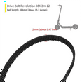 thumbnail image 2 of 6Pcs -384-12 Drive Belt for Electric Bike E-Bike Scooter Motorcycle, 2 of 7