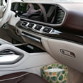 thumbnail image 7 of Kdxio Pineapples Palm Leaves Car Trash Can Garbage Car Accessories Trash Can Car Waste Bin for for Driver and Passenger Any Vehicle, 7 of 7