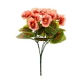 thumbnail image 1 of Décoration Maison Moderne, Fleurs Artificielles Pensée Extérieures Fleurs de Printemps Plantes Sauvages Fausses Impatientes Rouges pour Fenêtre Boîte Mariage Extérieur Jardin Porche Décor, 1 of 8