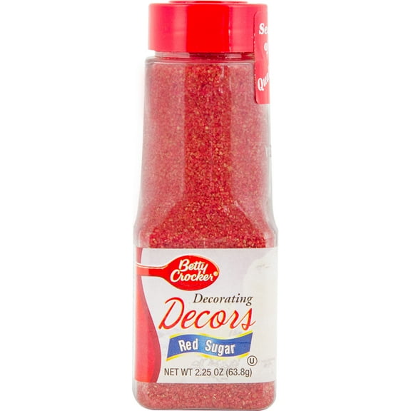 Betty Crocker Decorating Sugar 2.25oz-Red