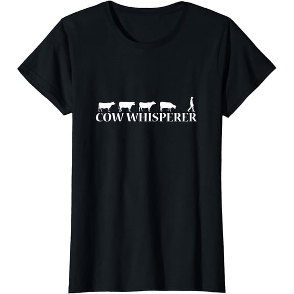 Cow whisperer farmer t shirt