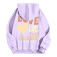 thumbnail image 4 of WILLBEST Vocation Outfits for Women Womens Two Piece Outfits Sets Hoodie Sweatshirt and Long Sweatpants Jogger Workout Set Fall Tracksuit Sweatsuits 2539, 4 of 6