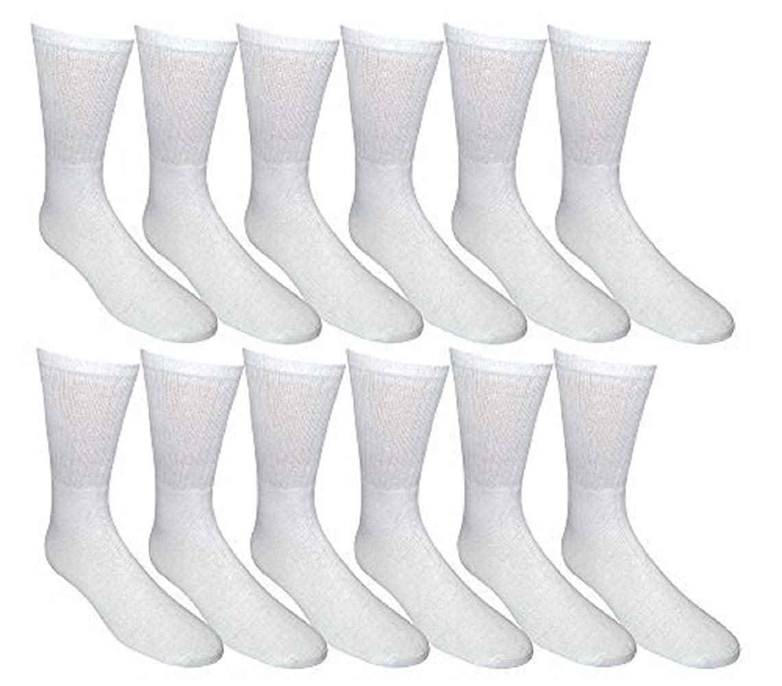SOCKS'NBULK SOCKS'NBULK Value Pack Wholesale Bulk Crew, Cotton Basic