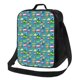 thumbnail image 1 of Disketp Cars Transportation Bolsa Térmica Estampada para Almuerzo, Lonchera para Hombres y Mujeres Adultos, 1 of 7