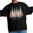 thumbnail image 3 of Camisetas gráficas informales de manga corta con diseño de árbol de Navidad para hombre, 3 of 8
