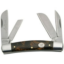 Rite Edge 3.5" Pearl Handle Congress Folding Knife, Black