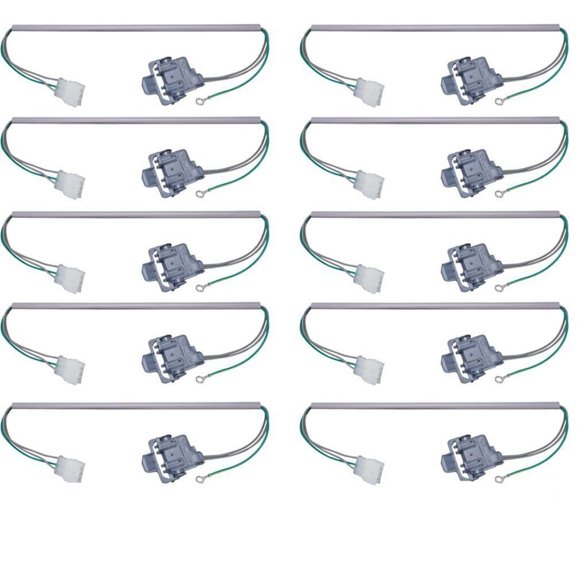 ï¼ˆ10pkï¼‰ Washer Lid Switch fits Whirlpool Kenmore Roper Estate 3949247 3949237