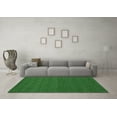 thumbnail image 3 of Ahgly Company Indoor Rectangle Abstract Emerald Green Contemporary Area Rugs, 2' x 5', 3 of 4