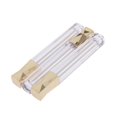 thumbnail image 4 of kurtrusly 3x 5ml Empty Clear Lip Gloss Tube Eyeshadow Lip Balm Bottle Container Golden, 4 of 8
