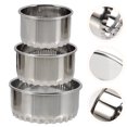 thumbnail image 3 of 9Pcs Dumpling Tools Kitchen Dumpling Wrapper Molds Household Dumpling Skin Cutters, 3 of 8